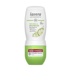 Lavera Värskendav laimi lõhnaga palldeodorant Refresh (deodorant Roll-on) 50 ml цена и информация | Дезодоранты | kaup24.ee