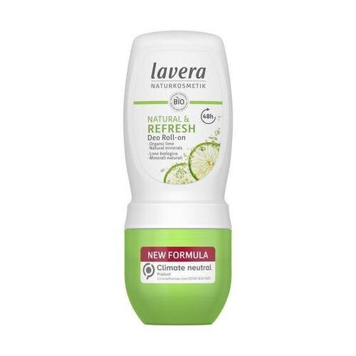 Lavera Värskendav laimi lõhnaga palldeodorant Refresh (deodorant Roll-on) 50 ml hind ja info | Deodorandid | kaup24.ee