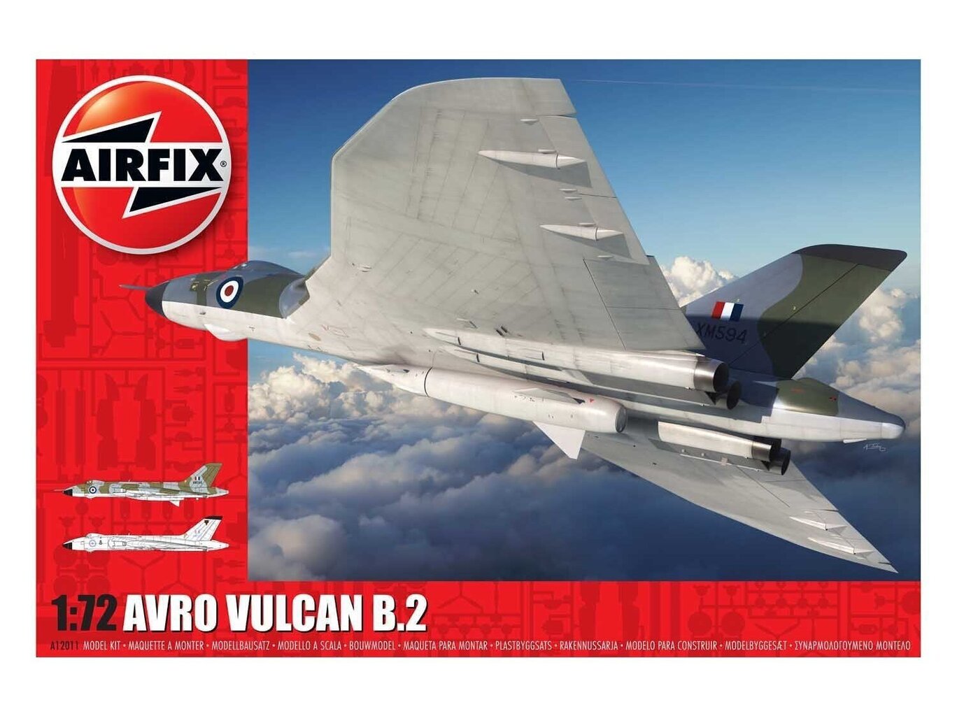 Airfix - Avro Vulcan B.2, 1/72, A12011 hind ja info | Klotsid ja konstruktorid | kaup24.ee