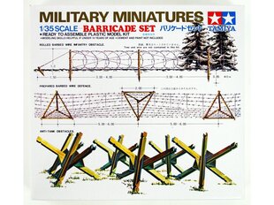 Конструктор Tamiya - Barricade Set, 1/35, 35027 цена и информация | Принадлежности для рисования, лепки | kaup24.ee