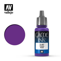Violet Ink 17 ml. Game Color 72087 Vallejo hind ja info | Kunstitarbed, voolimise tarvikud | kaup24.ee