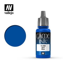 Blue Ink 17 ml. Game Color 72088 Vallejo hind ja info | Kunstitarbed, voolimise tarvikud | kaup24.ee