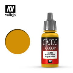 Plague Brown 17 ml. Game Color 72039 Vallejo hind ja info | Kunstitarbed, voolimise tarvikud | kaup24.ee