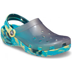 Сабо женские Crocs™ Classic Translucent Marbled Clog 147026 цена и информация | Шлепанцы, тапочки для женщин | kaup24.ee