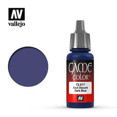 Акриловая краска Game Color Vallejo Dark Blue 17 мл цена и информация | Принадлежности для рисования, лепки | kaup24.ee