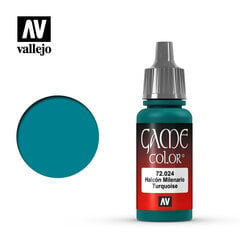 Turquoise 17 ml. Game Color 72024 Vallejo hind ja info | Kunstitarbed, voolimise tarvikud | kaup24.ee