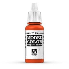 Orange Red Matt 17 ml. Model Color 70910 Vallejo hind ja info | Kunstitarbed, voolimise tarvikud | kaup24.ee