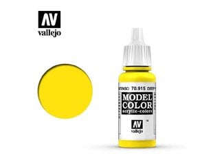 Deep Yellow Matt 17 ml. Model Color Vallejo 70915 hind ja info | Kunstitarbed, voolimise tarvikud | kaup24.ee