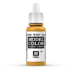 Краска акриловая Tan Glaze 17 мл Model Color 70831 Vallejo цена и информация | Принадлежности для рисования, лепки | kaup24.ee