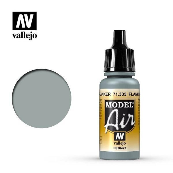 Flanker Light Grey 17 ml. Model Air 71335 Vallejo цена и информация | Kunstitarbed, voolimise tarvikud | kaup24.ee