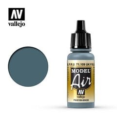 Faded P.R.U Blue 17 ml. Model Air 71109 Vallejo hind ja info | Kunstitarbed, voolimise tarvikud | kaup24.ee