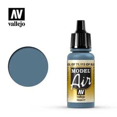 IDF Blue 17 ml. Model Air Vallejo 71113 hind ja info | Kunstitarbed, voolimise tarvikud | kaup24.ee