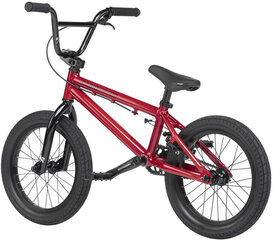 BMX Freestyle jalgratas Radio Dice 16 "2021, Candy Red hind ja info | Jalgrattad | kaup24.ee