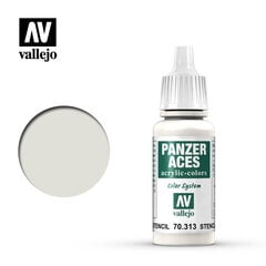 Stencil 17 ml. Panzer Aces 70313 Vallejo hind ja info | Kunstitarbed, voolimise tarvikud | kaup24.ee