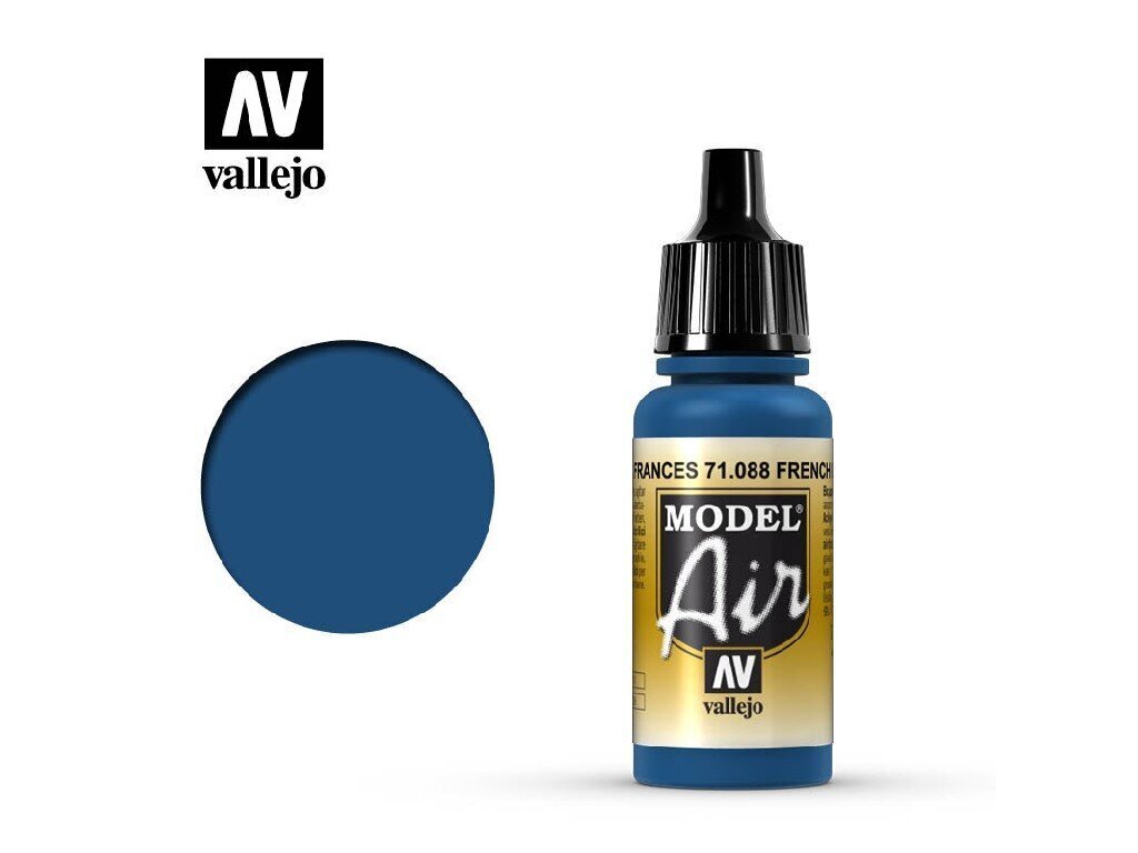 French Blue 17 ml. Model Air Vallejo 71088 hind ja info | Kunstitarbed, voolimise tarvikud | kaup24.ee