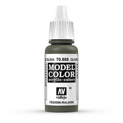 Olive Grey Matt 17 ml. Model Color 70888 Vallejo hind ja info | Kunstitarbed, voolimise tarvikud | kaup24.ee