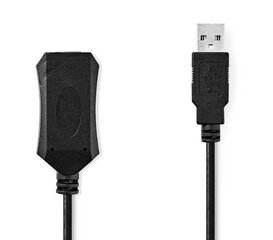 USB 2.0 kaabel Nedis USB-A M - USB-A F, 5m hind ja info | Kaablid ja juhtmed | kaup24.ee