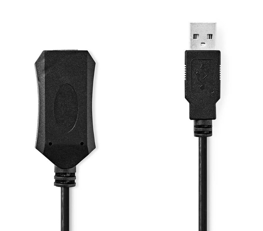 USB 2.0 kaabel Nedis USB-A M - USB-A F, 5m hind ja info | Kaablid ja juhtmed | kaup24.ee