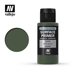 NATO Green Surface Primer 60 ml. 73612 Vallejo hind ja info | Kunstitarbed, voolimise tarvikud | kaup24.ee