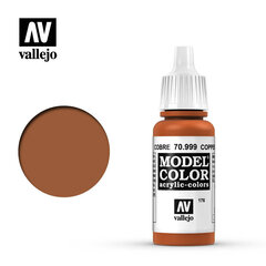 Copper Metallic 17 ml. Model Color 70999 Vallejo hind ja info | Kunstitarbed, voolimise tarvikud | kaup24.ee