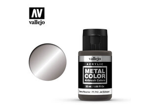 Jet Exhaust 32ml. Metal Color Vallejo 77713 цена и информация | Принадлежности для рисования, лепки | kaup24.ee