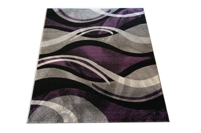 Vaip Fantazija 02 Grey/violet, 80x150 cm hind ja info | Vaibad | kaup24.ee