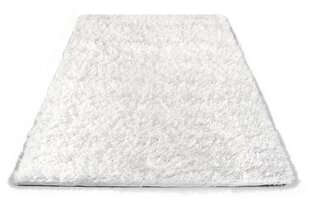 Ковёр Shaggy White, 60 x 100 см цена и информация | Коврики | kaup24.ee