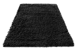 Ковёр Shaggy Black, 60 x 100 см цена и информация | Коврики | kaup24.ee