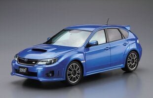 Сборная пластиковая модель Aoshima - Subaru GRB Impreza WRX STI, 1/24, 05834 цена и информация | Конструкторы и кубики | kaup24.ee