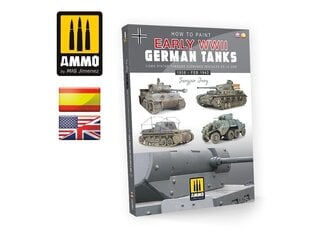 Сборная модель для склеивания AMMO MIG - How to Paint Early WWII German Tanks 1936 - FEB 1943 (Multilingual), AMIG6037 цена и информация | Конструкторы и кубики | kaup24.ee