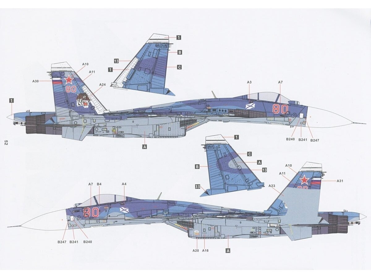 Minibase - Su-33 Flanker-D, 1/48, 8001 цена и информация | Klotsid ja konstruktorid | kaup24.ee