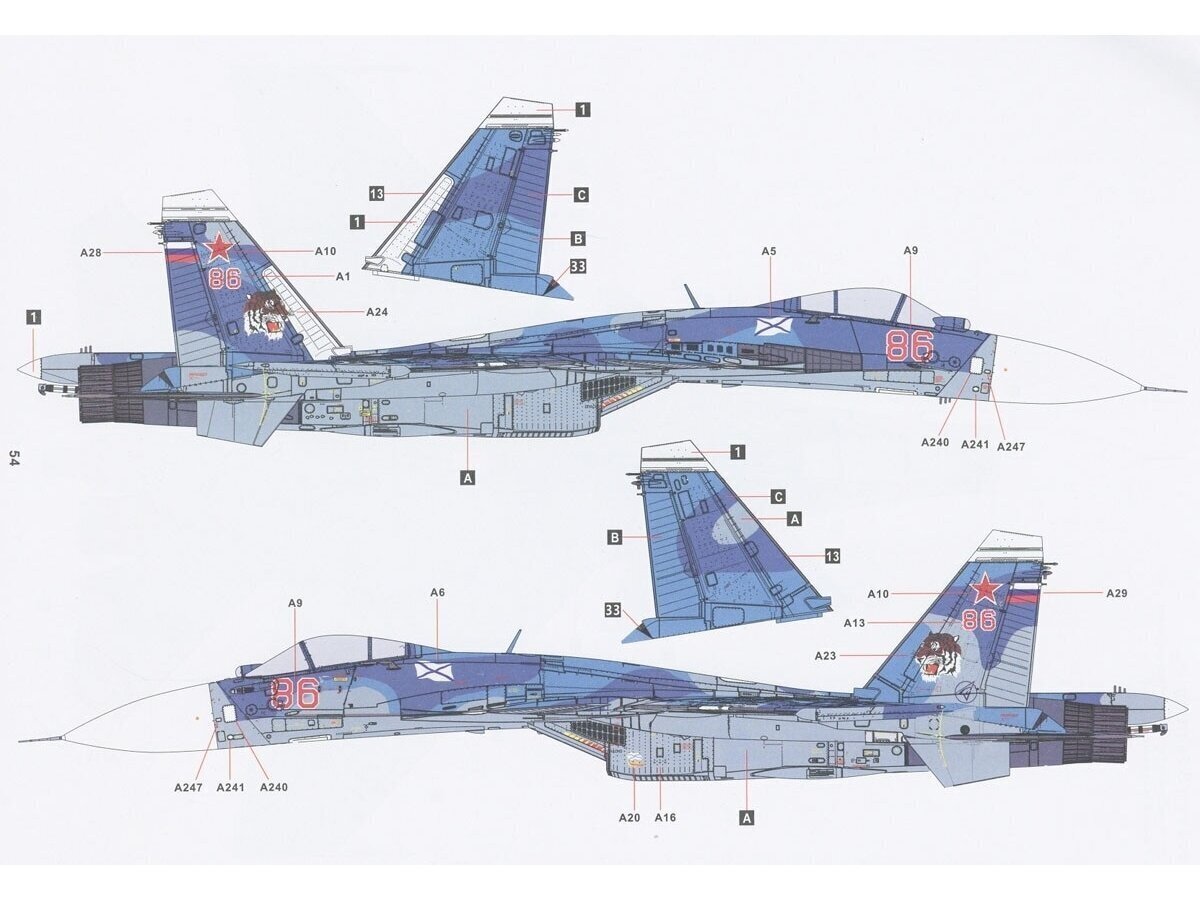 Minibase - Su-33 Flanker-D, 1/48, 8001 цена и информация | Klotsid ja konstruktorid | kaup24.ee