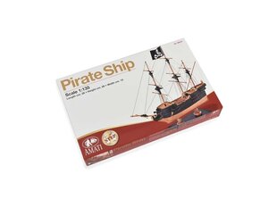 Комплект деревянной модели Amati - Pirate Ship - First Step, 1/135, A600,01 цена и информация | Склеиваемые модели | kaup24.ee