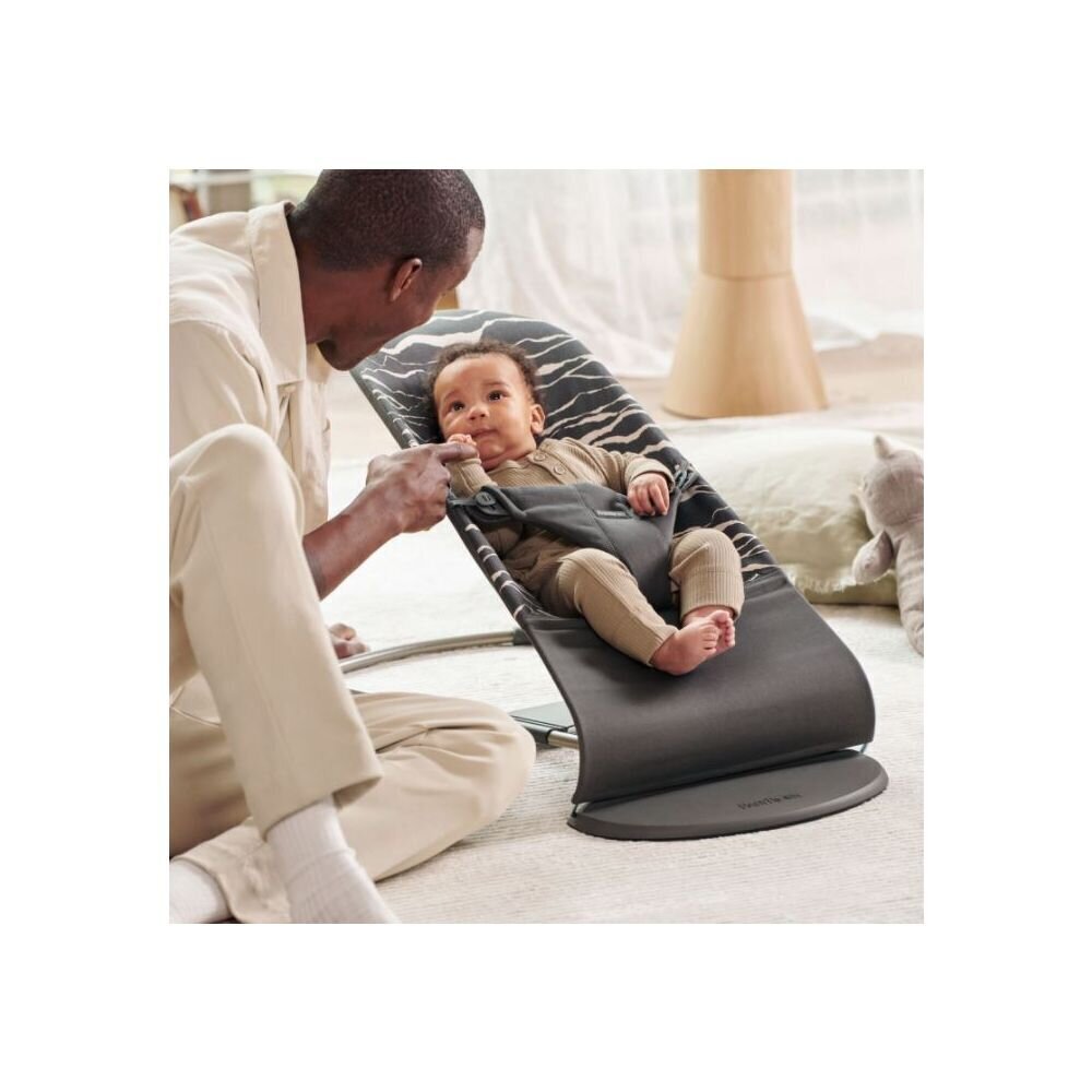 Babybjörn lamamistool Bliss Landscape cotton, anthracite hind ja info | Beebi lamamistoolid | kaup24.ee