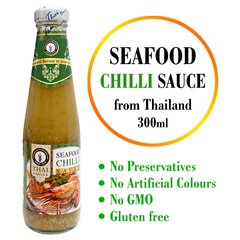Mereandide tšillikaste, Seafood Chilli Sauce, Thai Dancer, 300ml hind ja info | Kastmed | kaup24.ee