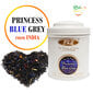 Princess Blue (Earl) Grey Black tea - Eksklusiivne India must lahtiste lehtede tee bergamoti, kroonlehtede ja puuviljatükkidega, 125 g цена и информация | Tee | kaup24.ee