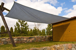 Навес - солнечный парус Saska Garden, 4x2 м цена и информация | Зонты, маркизы, стойки | kaup24.ee