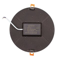 LED встроенная панель, круглая CHROMO SLIM 24W Ø170мм цена и информация | Монтируемые светильники, светодиодные панели | kaup24.ee
