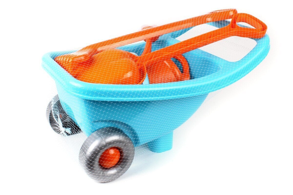 Käruga liivamänguasjade komplekt hind ja info | Mänguasjad (vesi, rand ja liiv) | kaup24.ee