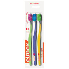 Elmex Ultra pehme hambahari 3 tükki hind ja info | Suuhügieen | kaup24.ee