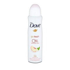 Deodorant Dove Go Fresh Peach & Lemon Alu Free Deodorant 150 ml цена и информация | Дезодоранты | kaup24.ee