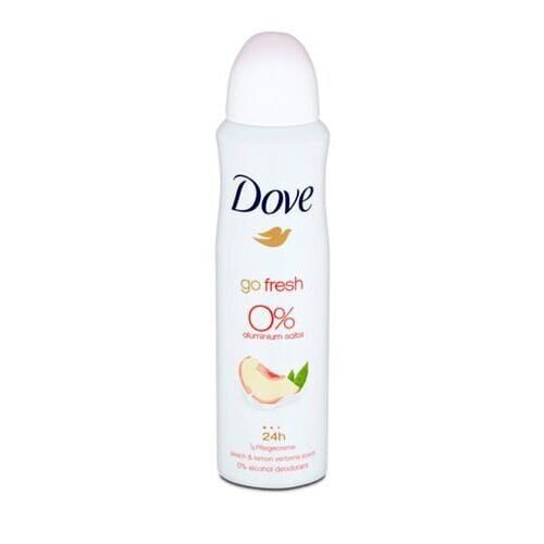 Deodorant Dove Go Fresh Peach & Lemon Alu Free Deodorant 150 ml цена и информация | Deodorandid | kaup24.ee