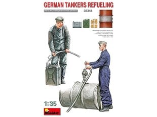 Сборная пластиковая модель Miniart - German Tankers Refueling, 1/35, 35348 цена и информация | Конструкторы и кубики | kaup24.ee