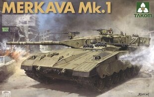 Takom - Merkava Mk.1, 1/35, 2078 цена и информация | Конструкторы и кубики | kaup24.ee