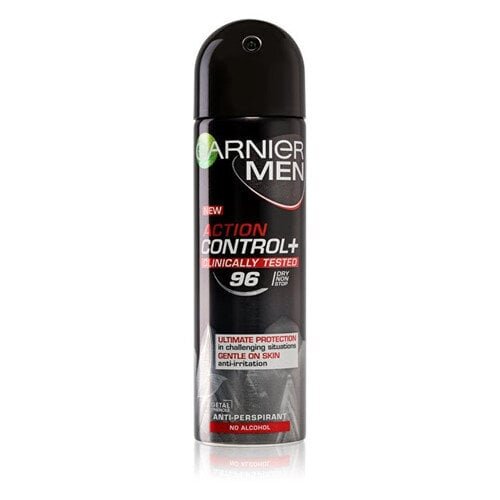 Spray deodorant meestele Garnier Men Mineral Action Control + kliiniliselt testitud 150 ml hind ja info | Deodorandid | kaup24.ee