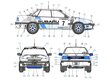 Hasegawa - Subaru Legacy RS 1992 Swedish Rally Limited Edition, 1/24, 20290 hind ja info | Klotsid ja konstruktorid | kaup24.ee