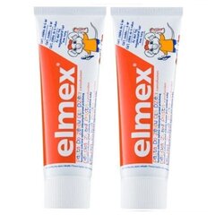 Elmex Kids Duopack hambapasta 2 x 50 ml цена и информация | Для ухода за зубами | kaup24.ee