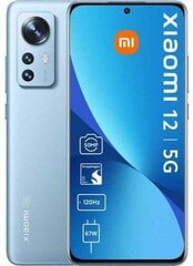 Xiaomi 12 5G 8/256GB MZB0ACZEU Blue hind ja info | Telefonid | kaup24.ee