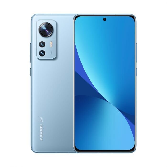 Xiaomi 12 5G 8/256GB MZB0ACZEU Blue цена и информация | Telefonid | kaup24.ee