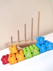 Развивающая деревянная балансировочная игра цена и информация | Развивающие игрушки и игры | kaup24.ee